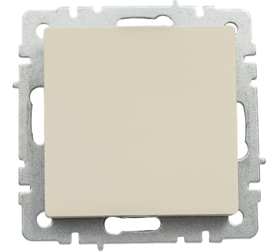 1-клавишный выключатель IEK Brite 10а вс10-1-0-бркр бежевый BR-V10-0-10-K10