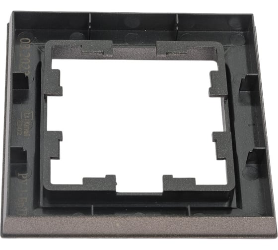 1-местная рамка IEK Brite ру-1-бртб темная бронза BR-M12-K45