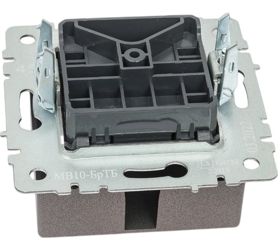 Вывод кабеля IEK Brite мв10-бртб темная бронза BR-VK10-0-K45