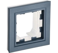 1-местная рамка IEK Brite ip44 ру-1-брм-44 маренго BR-M12-44-K35