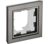 1-местная рамка IEK Brite ip44 ру-1-бртб-44 темная бронза BR-M12-44-K45