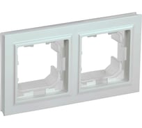 2-местная рамка IEK Brite ip44 ру-2-брж-44 жемчуг BR-M22-44-K36
