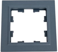 1-местная рамка IEK Brite ру-1-брм маренго BR-M12-K35