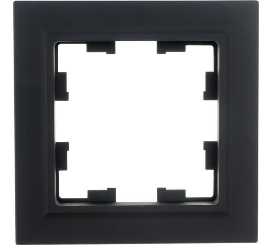 1-местная рамка IEK Brite ру-1-брг графит BR-M12-K53