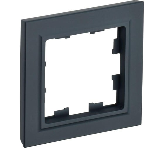 1-местная рамка IEK Brite ру-1-брг графит BR-M12-K53