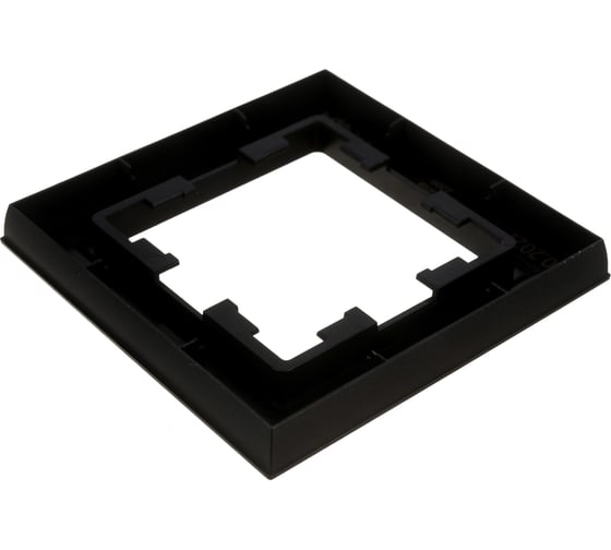1-местная рамка IEK Brite ру-1-брч черный BR-M12-K02