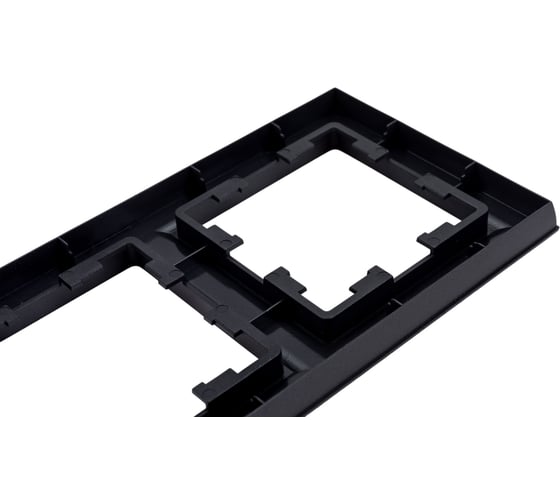 3-местная рамка IEK Brite ру-3-брч черный BR-M32-K02