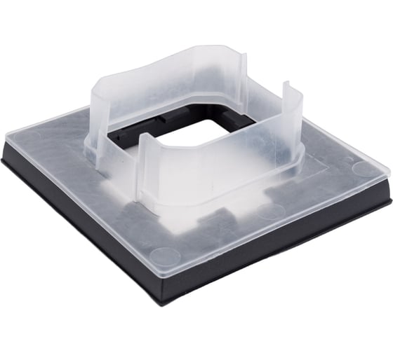 1-местная рамка IEK Brite ip44 ру-1-брч-44 черный BR-M12-44-K02