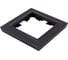 1-местная рамка IEK Brite ip44 ру-1-брч-44 черный BR-M12-44-K02 2