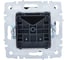 Вывод кабеля IEK Brite мв10-брч черный BR-VK10-0-K02 3