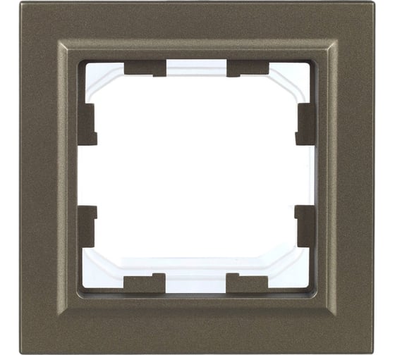1-местная рамка IEK Brite ip44 ру-1-брш-44 шампань BR-M12-44-K37