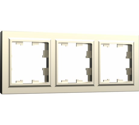 3-местная рамка IEK Brite ру-3-брш шампань BR-M32-K37
