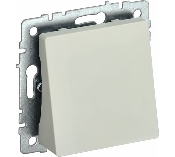 Вывод кабеля IEK Brite мв10-бркр бежевый BR-VK10-0-K10 1