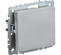 1-клавишный выключатель IEK Brite 10а вс10-1-0-бра алюминий BR-V10-0-10-K47 24590703