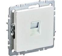 Компьютерная розетка rj45 IEK Brite рк10-брж категория 5e, жемчуг BR-K10-1-K36