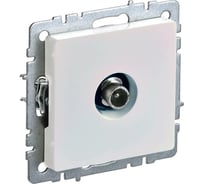 Проходная розетка TV IEK Brite ртв10-0-брж жемчуг BR-A10-P-K36