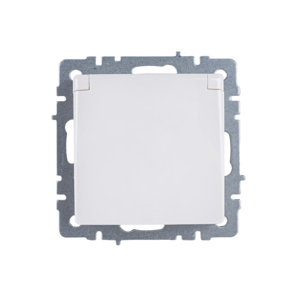 1-местная розетка IEK Brite рсбш10-3-44-брб с заземлением, с защитными ...