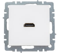 Розетка hdmi IEK Brite рhdmi-0-брб белый BR-H10-K01