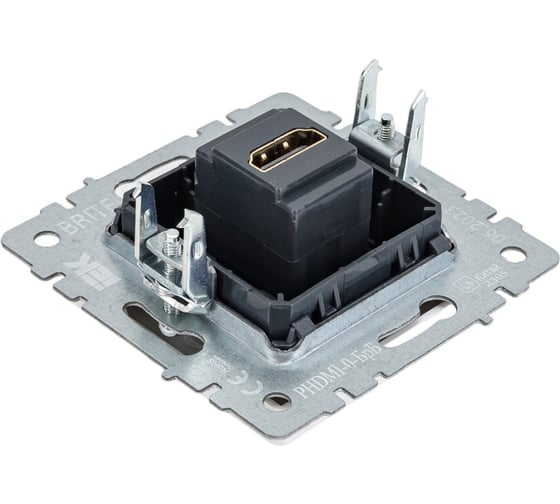 Розетка hdmi IEK Brite рhdmi-0-брб белый BR-H10-K01