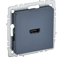 Розетка hdmi IEK Brite рhdmi-0-брм маренго BR-H10-K35