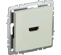 Розетка hdmi IEK Brite рhdmi-0-бркр бежевый BR-H10-K10