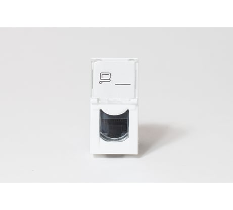 Информационная розетка SPL UTP 1хRJ45 22,5x45 cat.5e, 20 шт. 200006