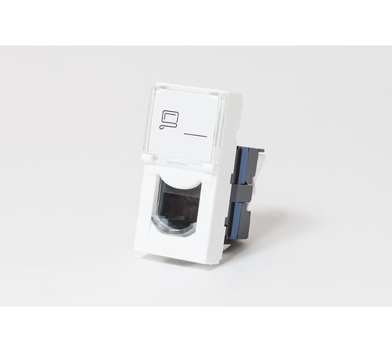 Информационная розетка SPL UTP 1хRJ45 22,5x45 cat.5e, 20 шт. 200006