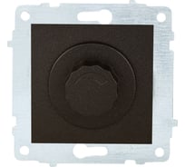 Механизм диммера OVIVO 800 вт., черный металлик, 600-000317-212