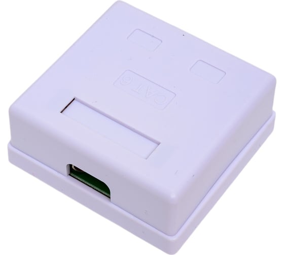 Компьютерная розетка SUPRLAN 8P8C (RJ-45), FTP, 6, 2 порта 10-0353