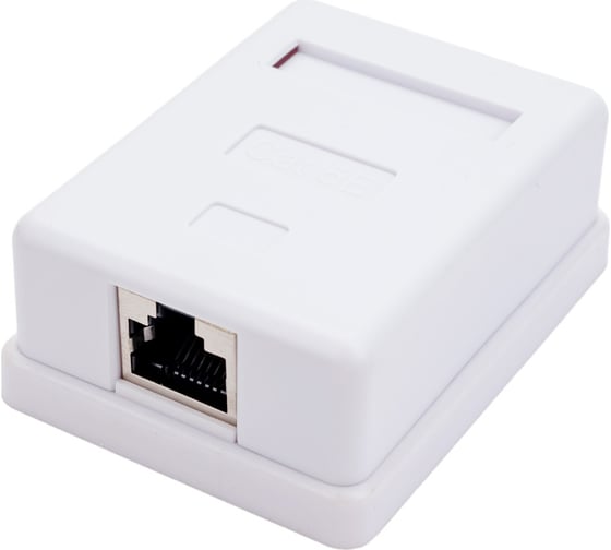 Компьютерная розетка SUPRLAN 8P8C (RJ-45), FTP, 5е, 1 порт 10-0354