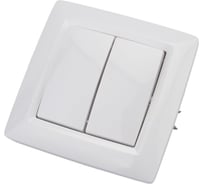 Выключатель скрытой установки ООО МПО Электротехника 2 клавишный 1486