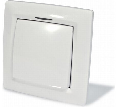 Выключатель скрытой установки ООО МПО Электротехника 1 клавишный с подсв. 1489