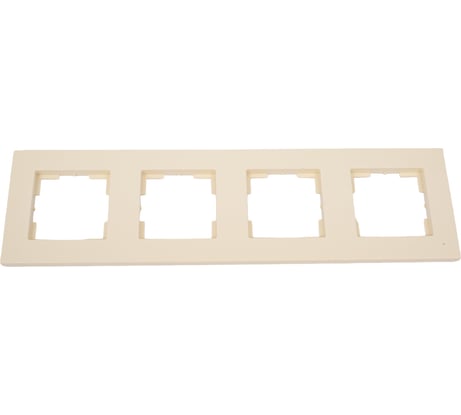 Четерыхместная рамка Кунцево-Электро Аксиома  МРФИ11.17.00.00 слоновая кость 122015