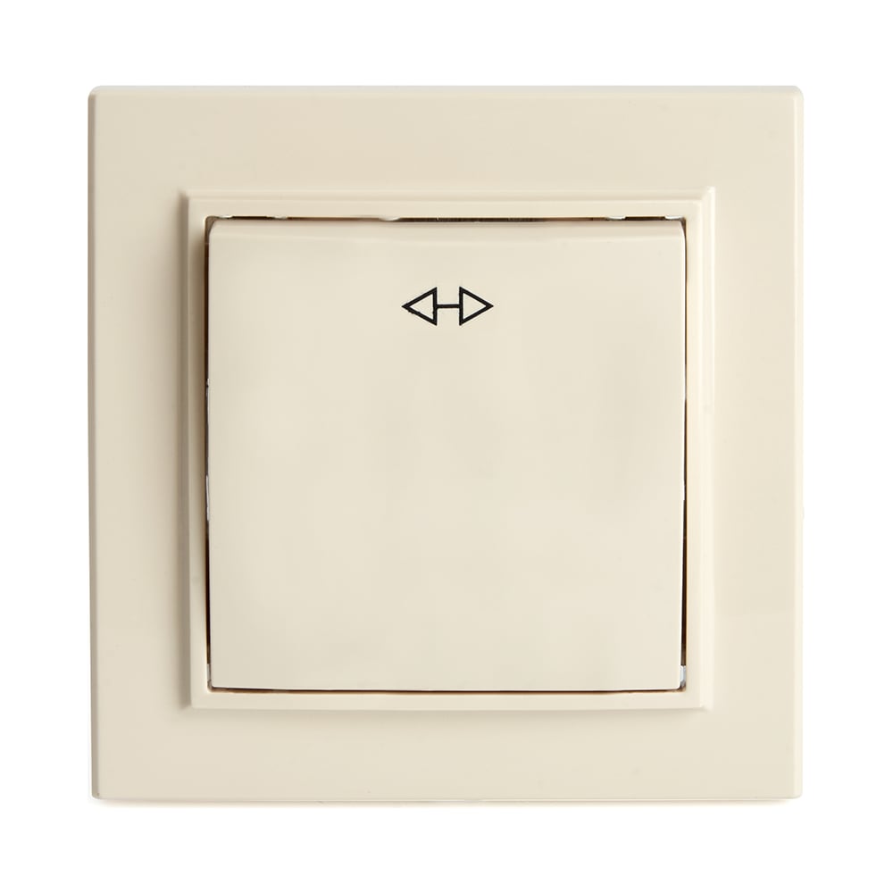 Перекрестный переключатель STEKKER 1-клавишный psw10-9009-02, 250в, 10а ...