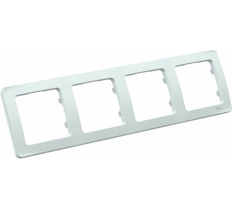 Четырехместная рамка HEGEL белый Р404