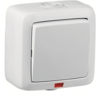 Одноклавишный выключатель HEGEL с подсветкой ВА10-212