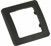 Одноместная рамка HEGEL черный Р401-08