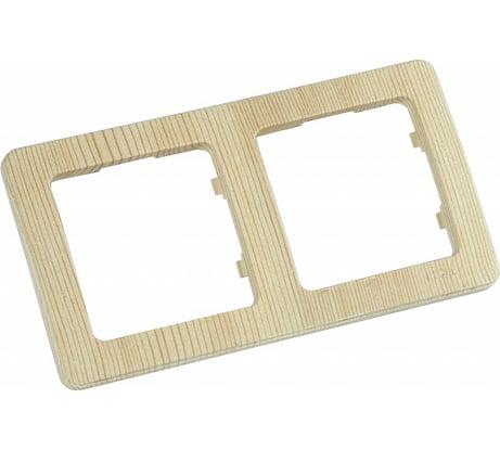 Двухместная рамка HEGEL сосна Р402-02