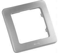 Одноместная рамка HEGEL серебро Р401-06