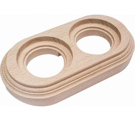 2-постовая рамка Bironi (натурэль на бревно 260мм) BFC26-620-10