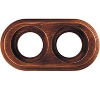 2-постовая рамка Bironi (старое дерево на бревно 200мм) BFC20-620-17