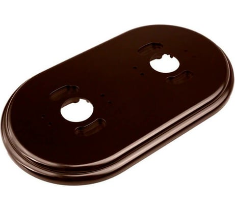 2-местная рамка Bironi rf, пластик, коричневый RF1-620-22