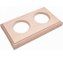 2-постовая рамка Bironi (натурэль на бревно 260мм) с.м BF4C26-620-10