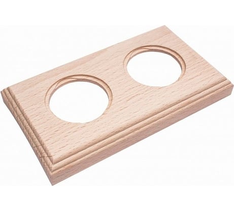 2-постовая рамка Bironi (натурэль на бревно 260мм) с.м BF4C26-620-10