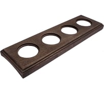 4-х постовая рамка Bironi винтаж, на бревно 260мм, скрытого монтажа BF4C26-640-18