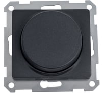 Механизм поворотно-нажимного светорегулятора (диммера) Systeme Electric Atlasdesign led, rc, 400вт, грифель ATN000723