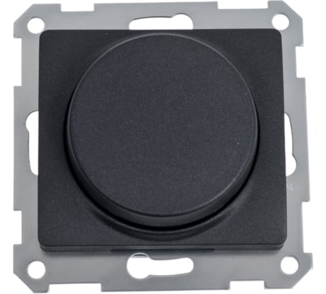 Механизм поворотно-нажимного светорегулятора (диммера) Systeme Electric Atlasdesign led, rc, 400вт, грифель ATN000723