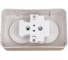 Розетка Systeme Electric Blanca о/у, двойная, без заземления, без штор., 16а, 250в, титан BLNRA000204 4
