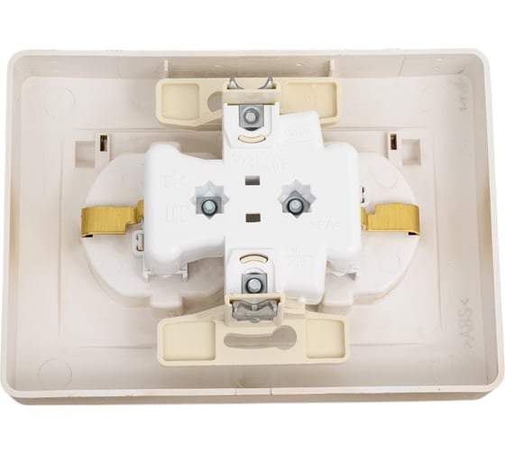 Розетка Systeme Electric Blanca с/у, ip44 двойная, с заземлением, со шторками, с крышками, 16а, 250в, титан BLNRS441124