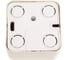 Двойная розетка: компьютерная rj45, кат.5e + телефонная rj11 Systeme Electric Blanca о/у, изол.пл., бежевый BLNIA045117 5